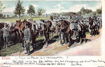 Suisse - L'Armée Suisse - Le train - Ed. Künzli 5353
