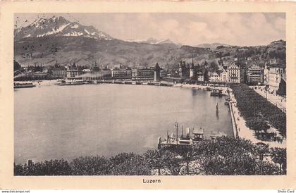 SUISSE LUZERN LAC DES QUATRE CANTONS
