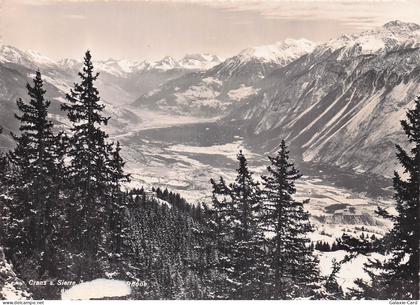 SUISSE MONTANA LA VALLEE DU RHONE AVEC LE MT LOOZE