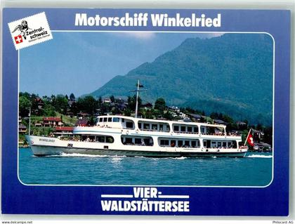 Vierwaldstättersee Motorschiff Winkelried Binnenschiff - 39701585