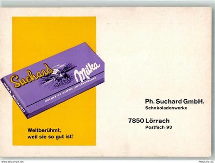 W7850 Lörrach Milka Chokolate Bestellkarte Suchard Schokolade KEINE AK... - 13991809