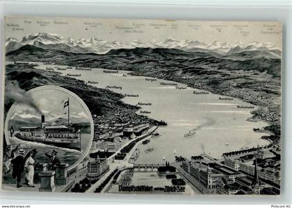 Zürich Dampfschifffahrt Zürich-See Binnenschiff - 11059711