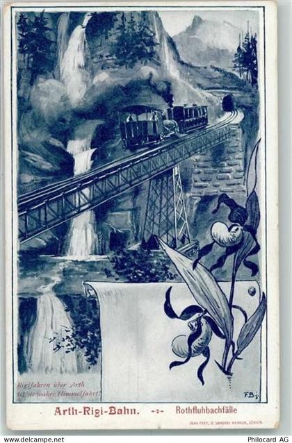 6415 Arth - Arth-Rigi-Bahn Rothfluhbachfälle - 13145663