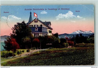 8835 Feusisberg Gebrauchsspuren Kurhotel Schönfels mit Bachtel und Sänti... - 13137142