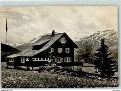 6434 Illgau 1960 Foto AK Oberberg Ski- und Ferienheim v. Stadtturnverein... - 10300344