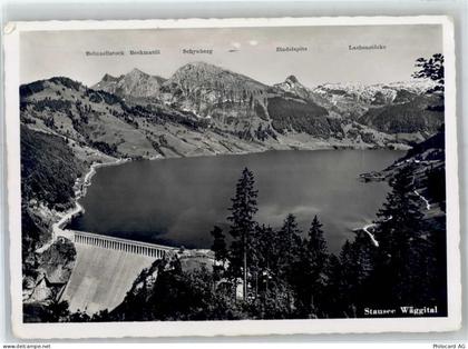 8858 Innerthal Wägital - Stausee Wäggital Schynberg Lachenstöcke Bockmat... - 51716442