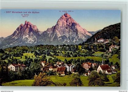 6443 Morschach - Morschach und die Mythen Kl. Mythen Gr. Mythen - 12115976