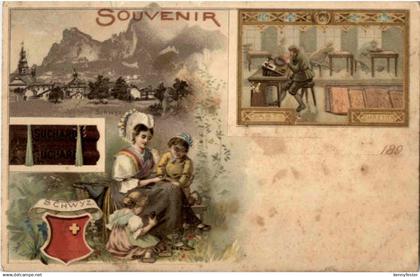 Schwyz - Suchard - Litho