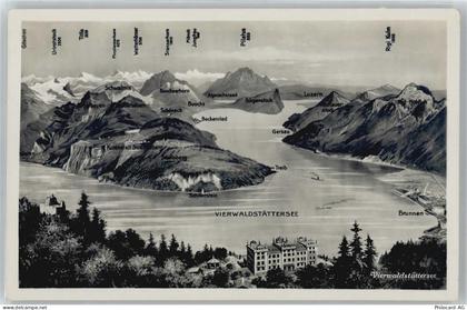 6440 Vierwaldstättersee - Axenstein, Axenfels, Brunnen, Seelisberg, ...... - 50733316