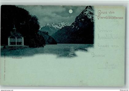 6440 Vierwaldstättersee Mondschein Tellskapelle - 10258146