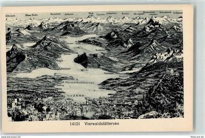 6440 Vierwaldstättersee - Vogelschau - 10601246