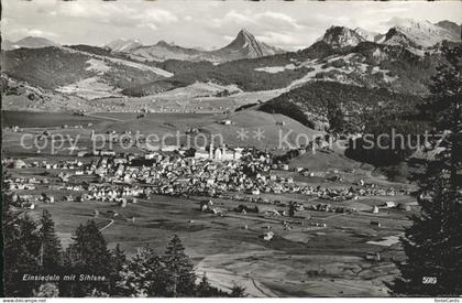 Einsiedeln SZ mit Sihlsee