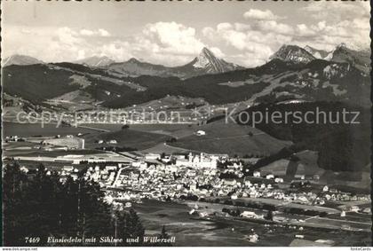 Einsiedeln SZ mit Sihlsee und Willerzell