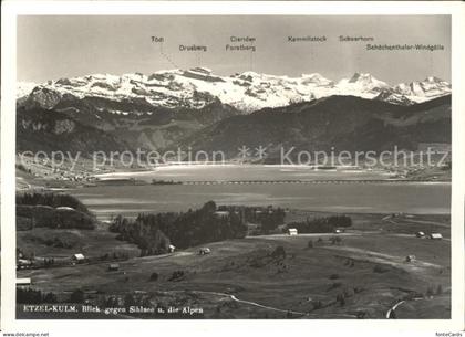 Etzel SZ mit Sihlsee Alpen