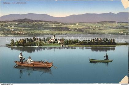 Insel Ufenau Ufnau Zuerichsee SZ im Zuerichsee Panorama