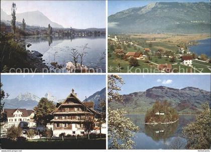 Lauerz Lauerzersee Insel Alpen