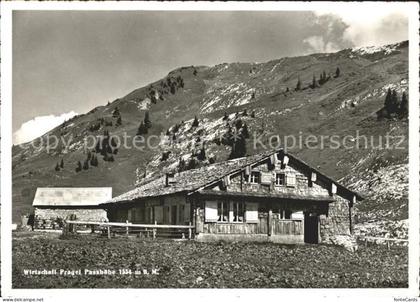 Muotathal Wirtschaft Pragel Passhoehe