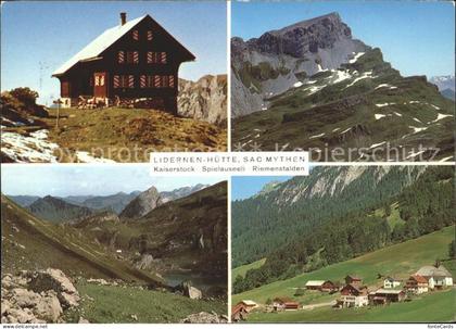 Mythen SZ Lidernenhuette Kaiserstock Spielauseeli Riemenstalden