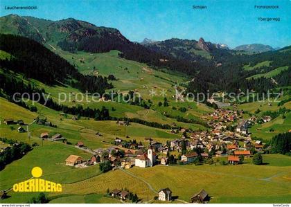 Oberiberg Alpenpanorama Fliegeraufnahme