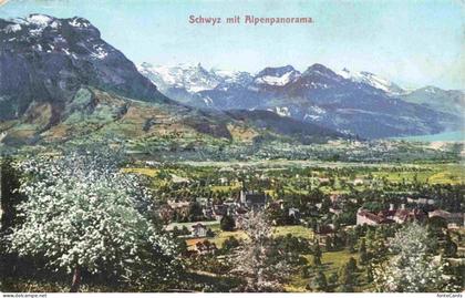 SCHWYZ SZ mit Alpenpanorama