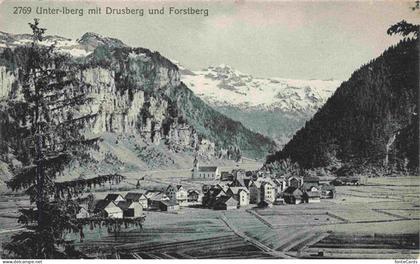 Unteriberg Unter-Iberg SZ mit Drusberg und Forstberg