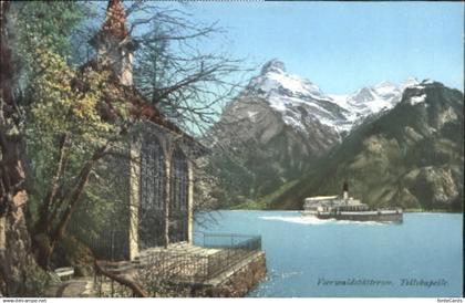 Vierwaldstaettersee SZ Vierwaldstaettersee Tellkapelle ungelaufen ca. 1910