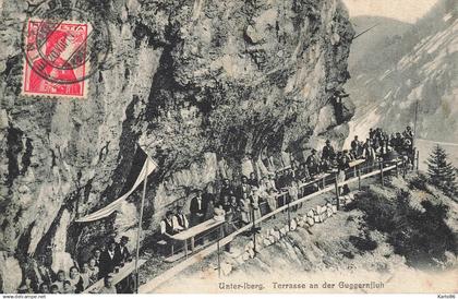 unteriberg , schwyz * unter iberg , terrasse an der guggernfluh * suisse schweiz schwytz