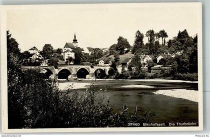 9220 Bischofszell Foto AK Thurbrücke - 38025200