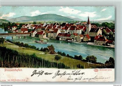 8253 Diessenhofen 1904 - Vue generale AK - 13097916