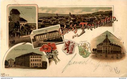 Gruss aus Frauenfeld - Litho
