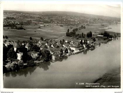 Gottlieben am Untersee - Flugzeugaufnahme