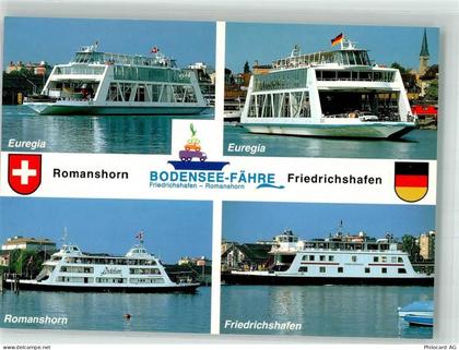 8590 Romanshorn Foto AK Bodensee- Fähre Euregia Romanshorn-Friedrichshaf... - 38067969