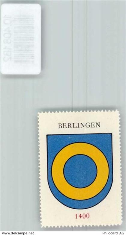 8267 Berlingen - Vignette Wappen Kaffee Hag ca 1920-1940 - 10408182