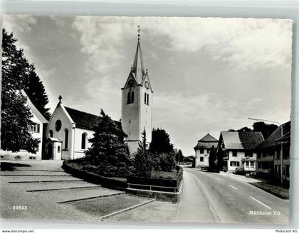 8555 Müllheim TG 1965 Foto AK Kirche - 38024086
