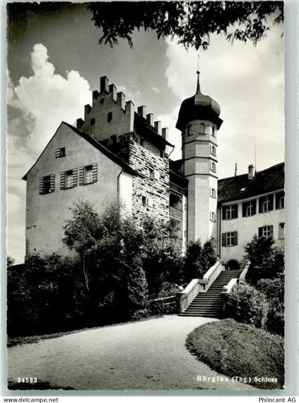 8575 Bürglen TG 1952 Foto AK Schloss - 38071988