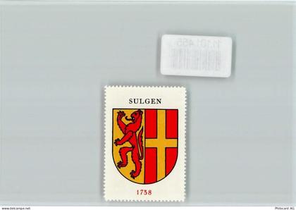 8583 Sulgen - Vignette Wappen Kaffee Hag ca 1920-1940 Sulgen - 11101455