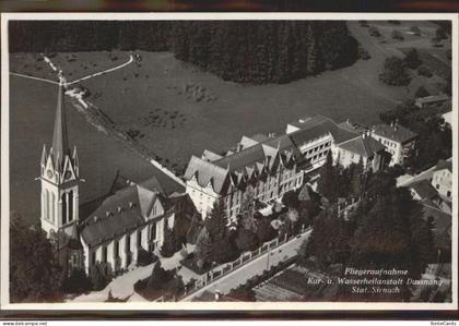 Dussnang Kur und Wasserheilanstalt Dussnang Stat Sirnach   Fliegeraufnahme