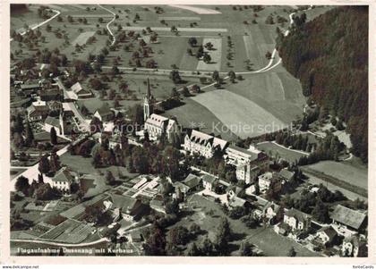 Dussnang Muenchwilen TG Fliegeraufnahme mit Kurhaus