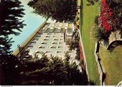 Dussnang Muenchwilen TG Kneipp-Kurhaus Kurhaus Park Teich Blumen Rasen Garten Ba
