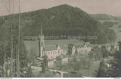 Dussnang Muenchwilen TG Kur und Wasserheilanstalt und Haushaldungschule mit Kirc