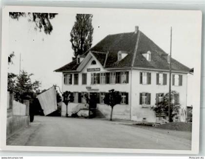 8592 Uttwil - Gasthaus Traube Ort handschriftlich Fotoabzug - 38024091