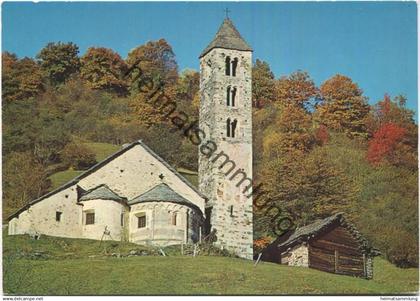 Acquarossa - Chiesa di Negrentino - Valle Blenio - AK Grossformat - Verlag Foto colori Borelli Airolo