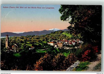 6999 Astano 1917 - Blick auf den Monte Rosa und Langensee - 13186959