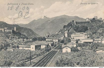 SUISSE /X/ BELLINZONE   ferrovia del gottardo