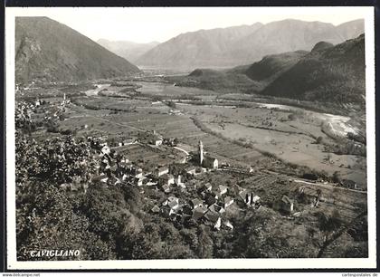 AK Cavigliano, Panorama mit Bergen