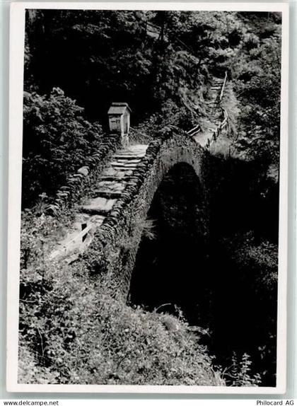 6655 Intragna Foto AK Ponticello Foto Panca - 39490690