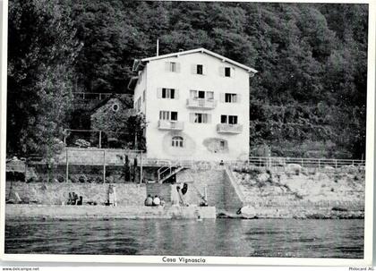 6600 Locarno Foto AK Pension Vira Gambarogno Casa Vignascia - 10686223