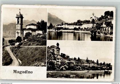 6573 Magadino 1955 Foto AK - 38186156