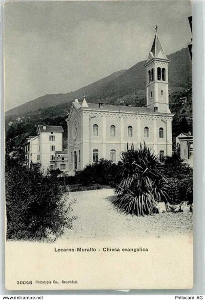 6600 Muralto Foto AK Ev. Kirche - 38221916