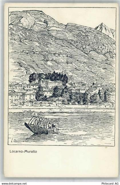 6600 Muralto Künstlerkarte sign. L. Ammann - 51421485